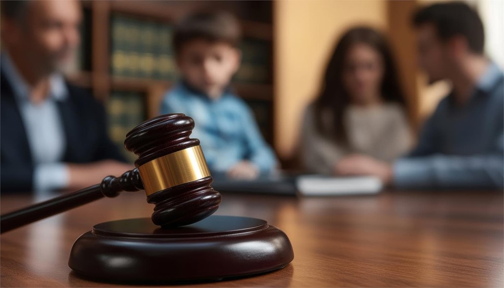 ¿Cómo se determina la custodia y el régimen de visitas de los hijos en casos de divorcio o separación?